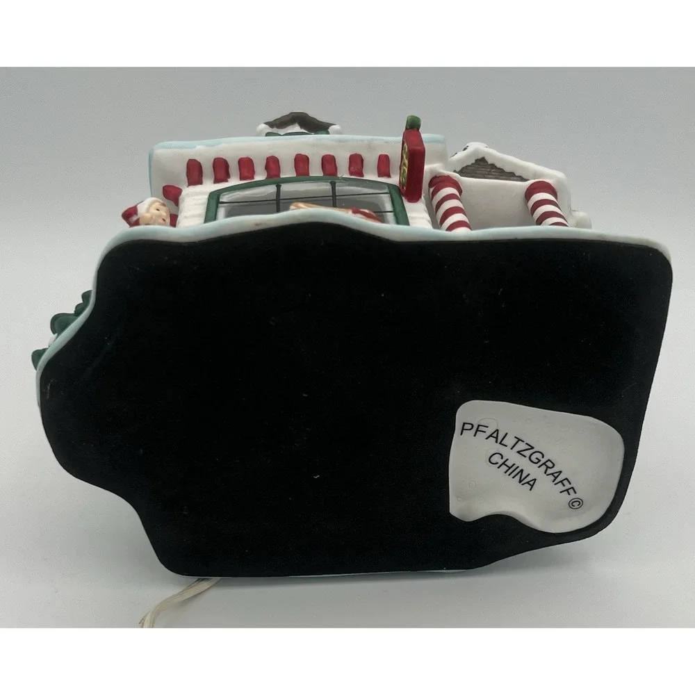 Pfaltzgraff Christmas Heritage House Toy Shop Electric Lighted 1st In Series